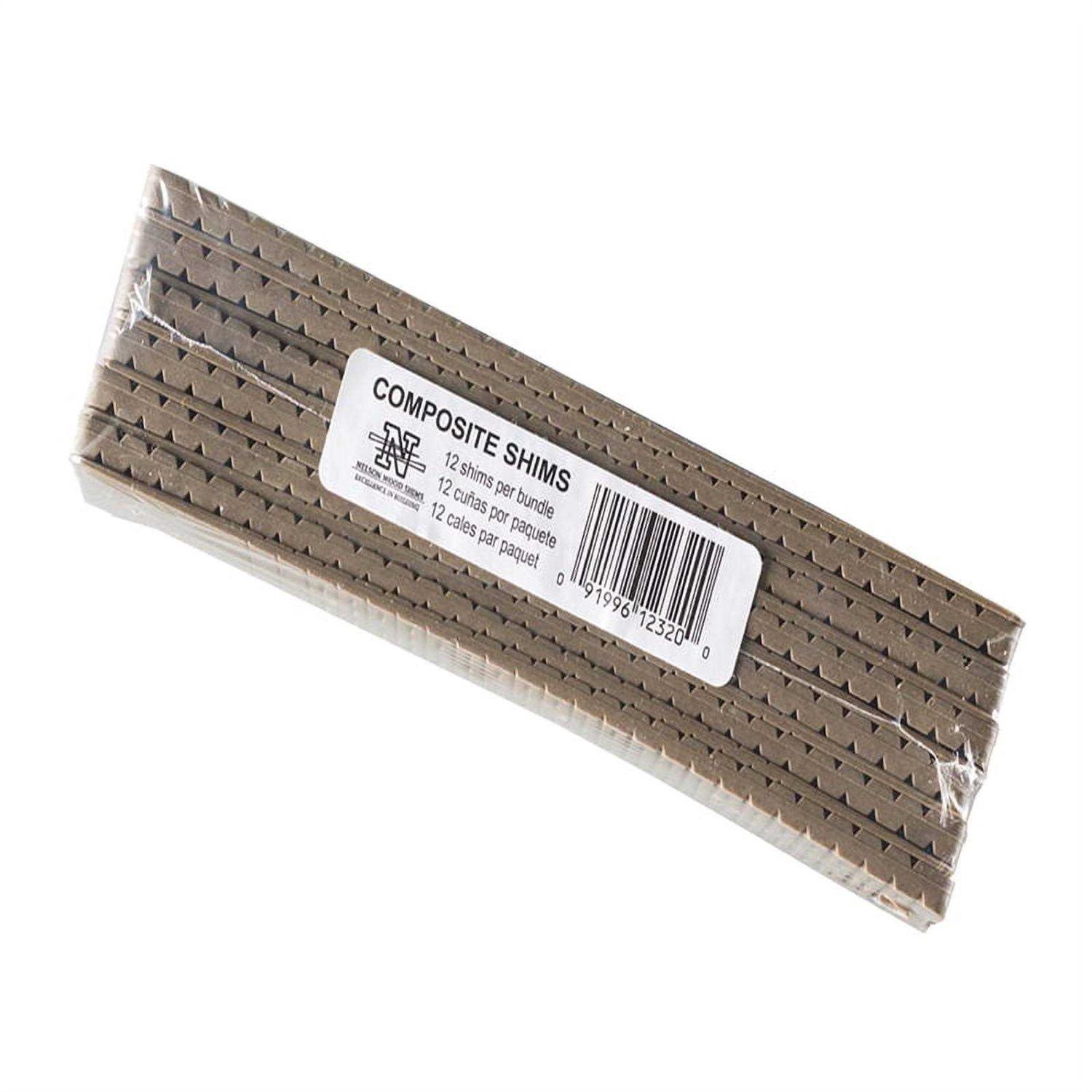 Nelson Composite Shims 8 12 pk - Cheap Fitting