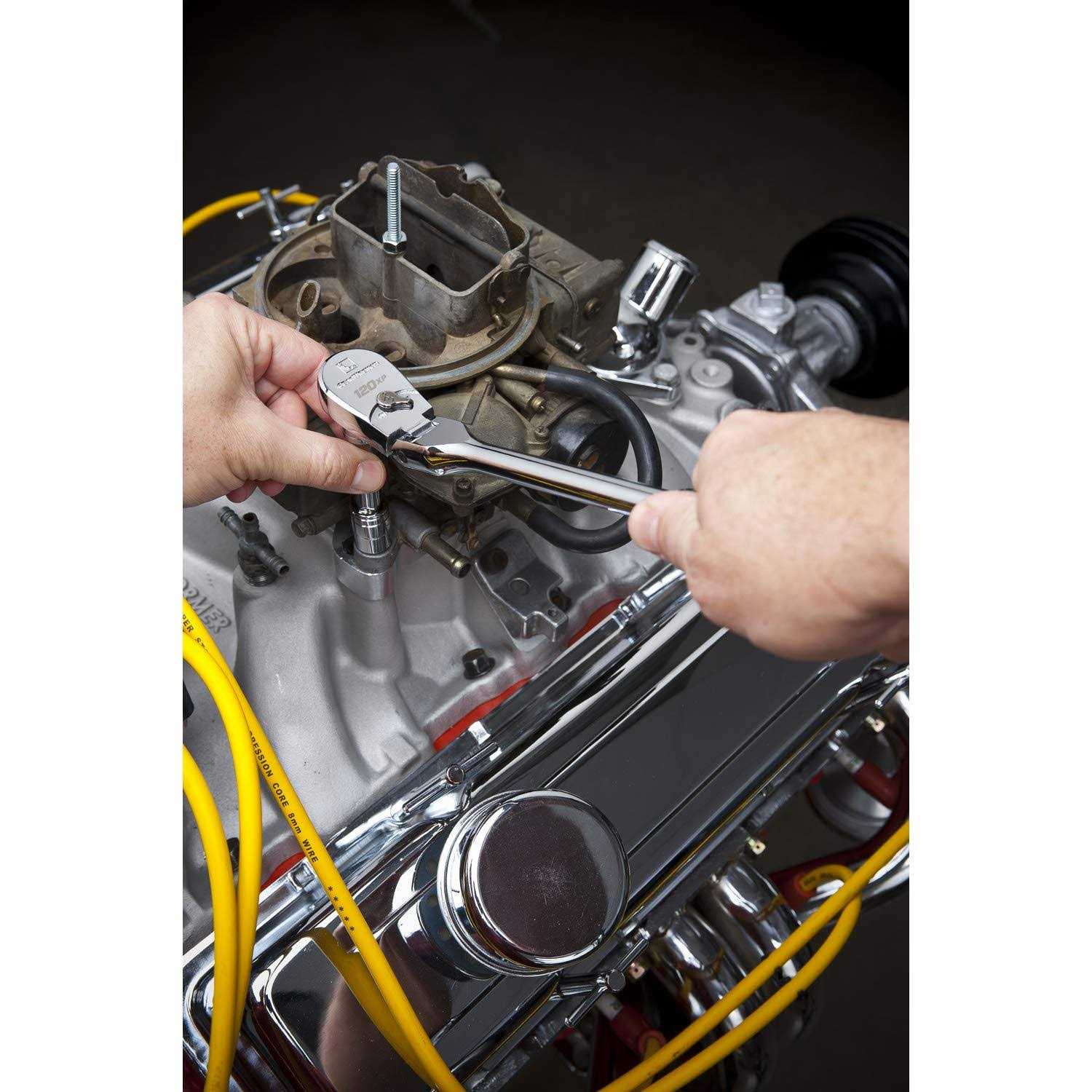 Gearwrench 81215P 3/8 Drive 120XP Full Polish Flex Teardrop Ratchet - Cheap Fitting