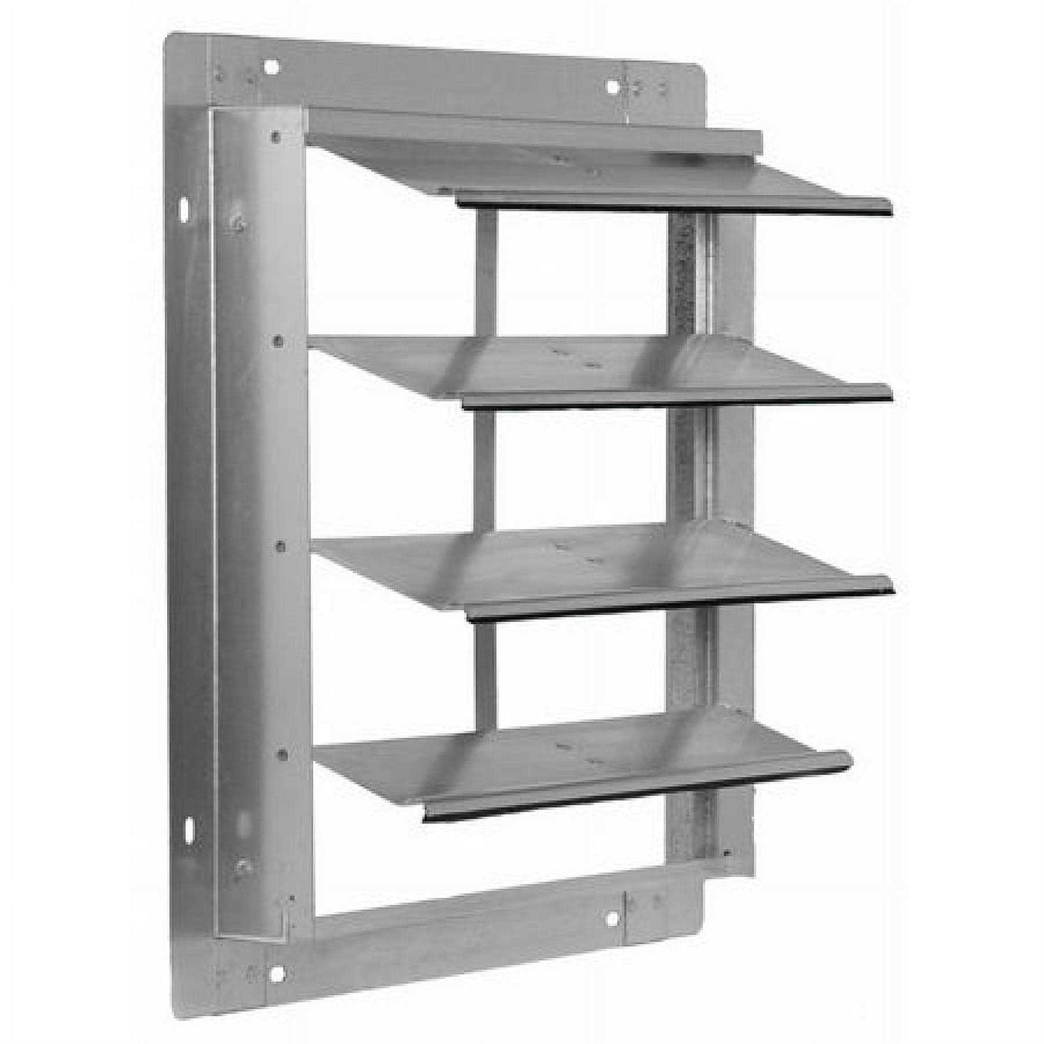 Dayton 2c517 10 in Backdraft Damper / Wall Shutter - Cheap Fitting