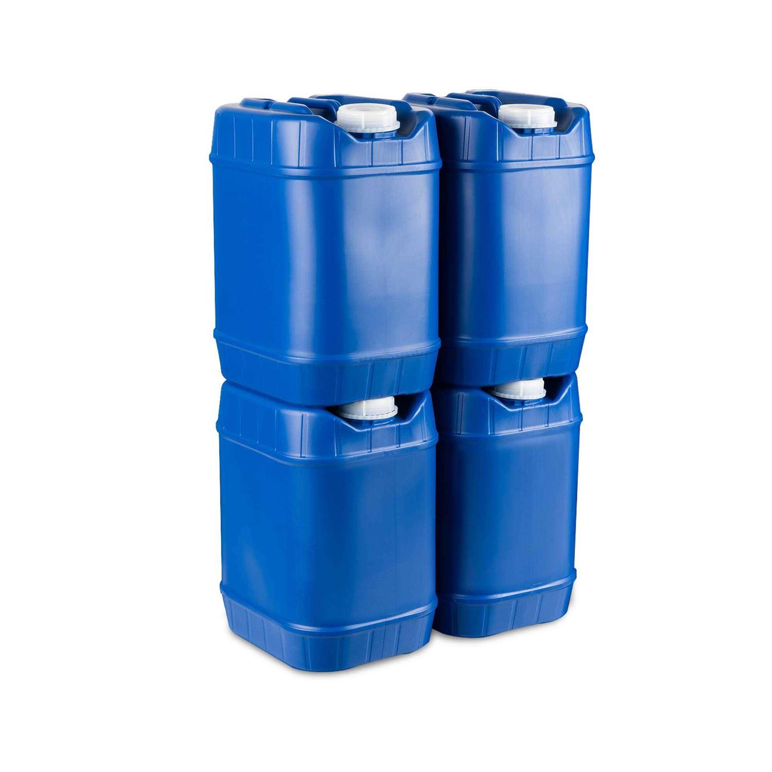 40-Gallon Stackable Water Container Kit - Cheap Fitting