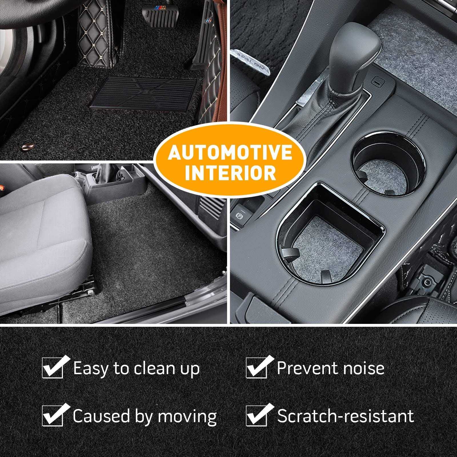 Halero Black Underfelt Carpet For Speaker Sub Box Carpet - Cheap Fitting