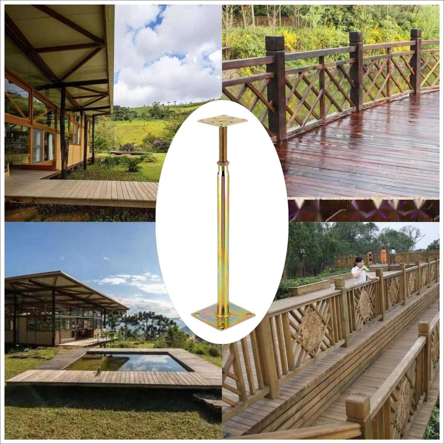 Adjustable Support Jack for The Floor,Post Floor Joist Jacks,Telescoping Jack for Temporary Support,Mini Screw Jack - Cheap Fitting