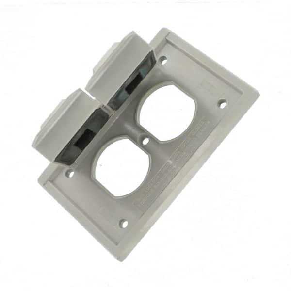 Leviton 4976-FS 1 Gang Duplex device Weather-Resistant Cover - Cheap Fitting
