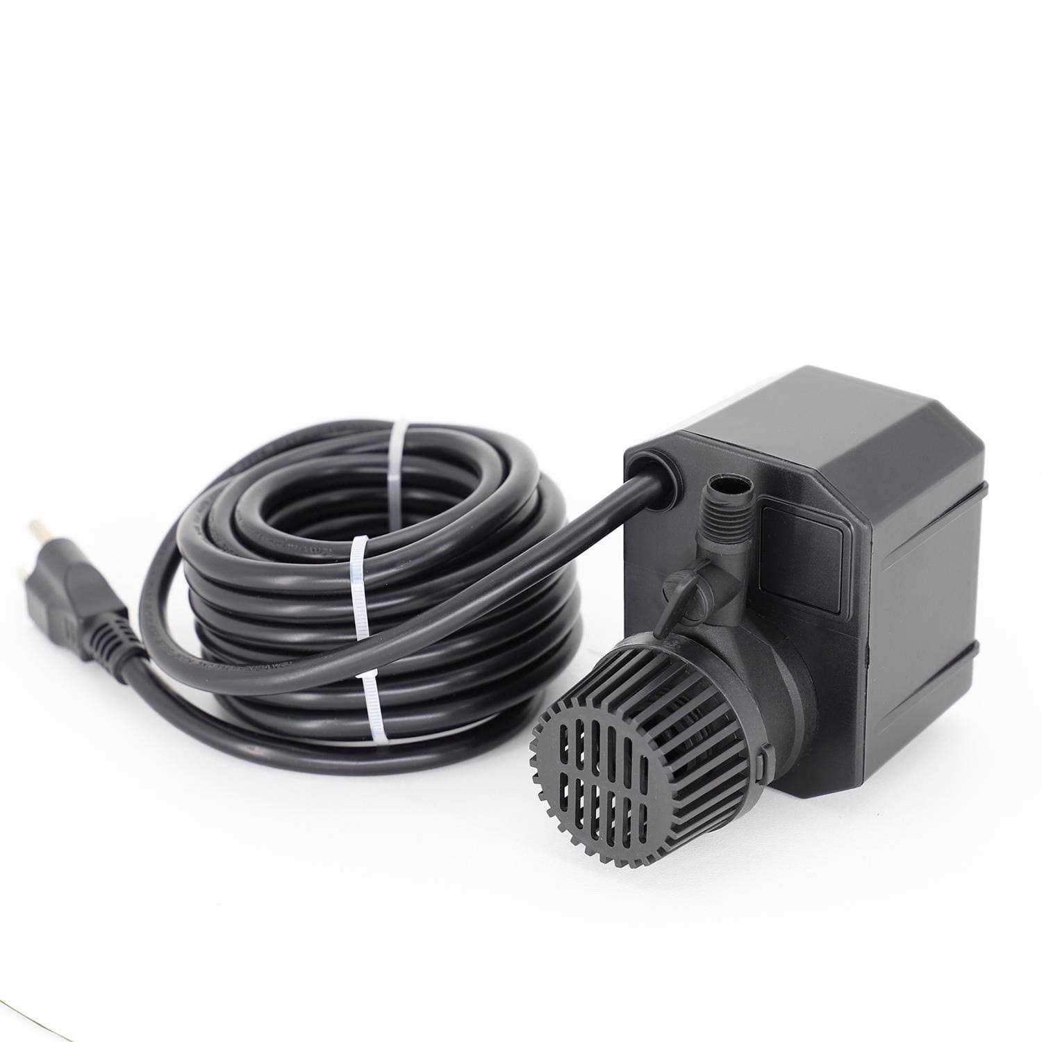 Beckett 1/32 HP 250 gph 115 V Pond Pump - Cheap Fitting