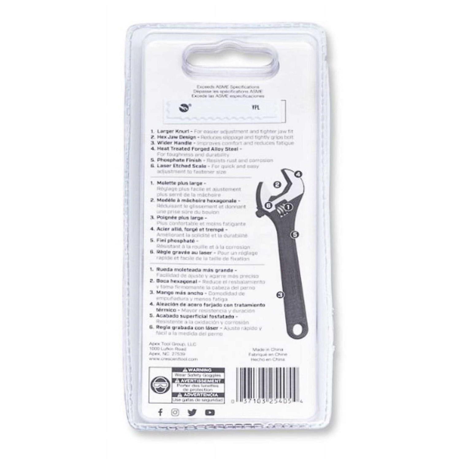 Crescent Adjustable Wrench AT24VS - Cheap Fitting