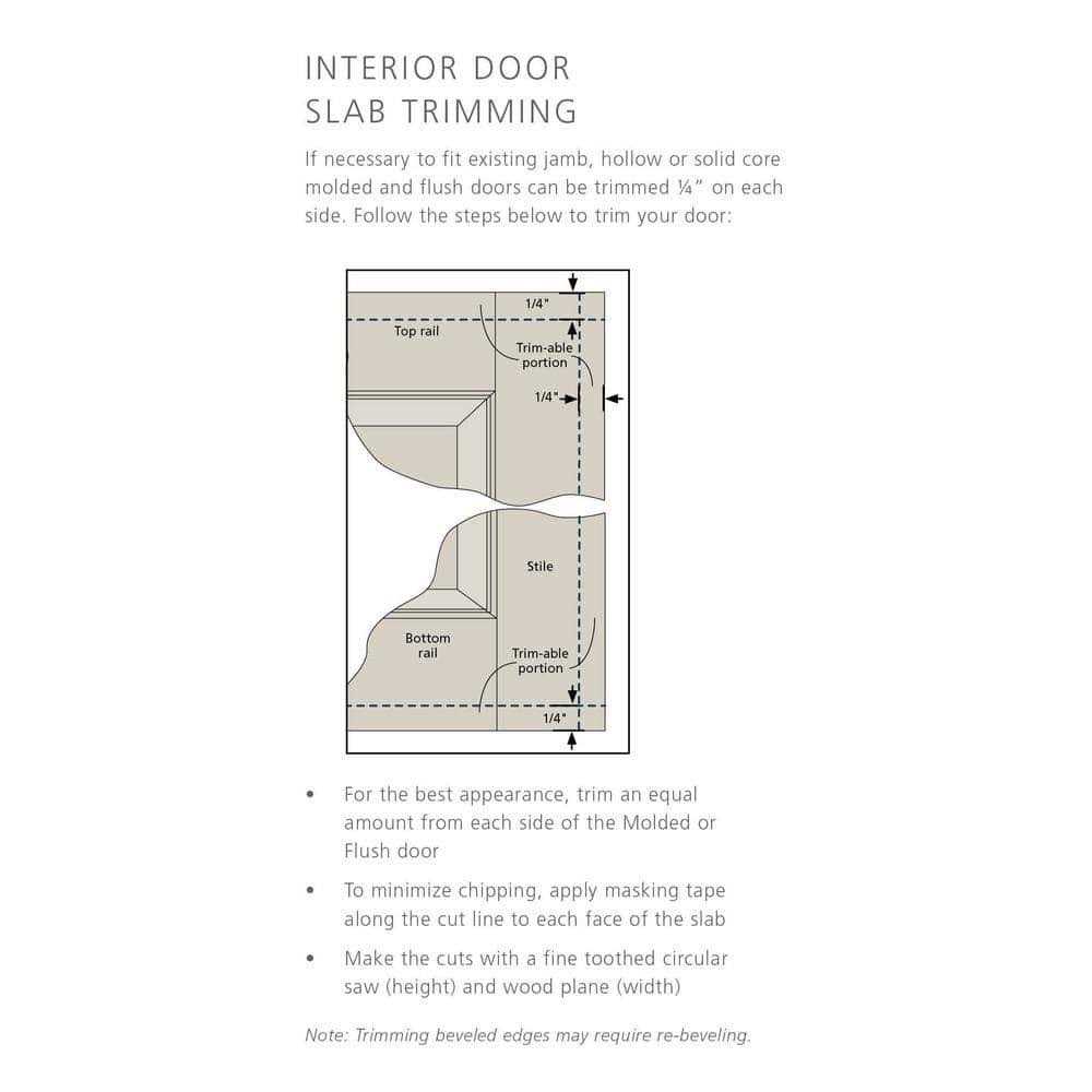 JELD-WEN 80 in. Colonist Painted Textured Molded Composite MDF Closet Bi-Fold Door - Cheap Fitting