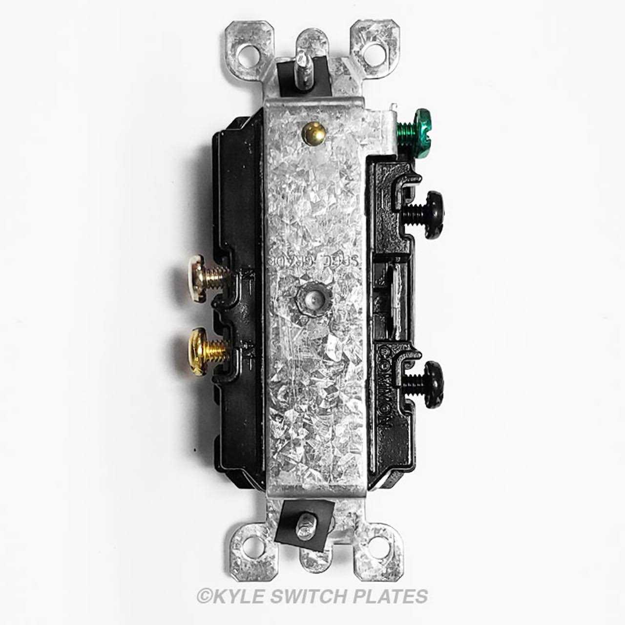 Leviton 5335-I 20 Amp Duplex Combination Switch - Cheap Fitting