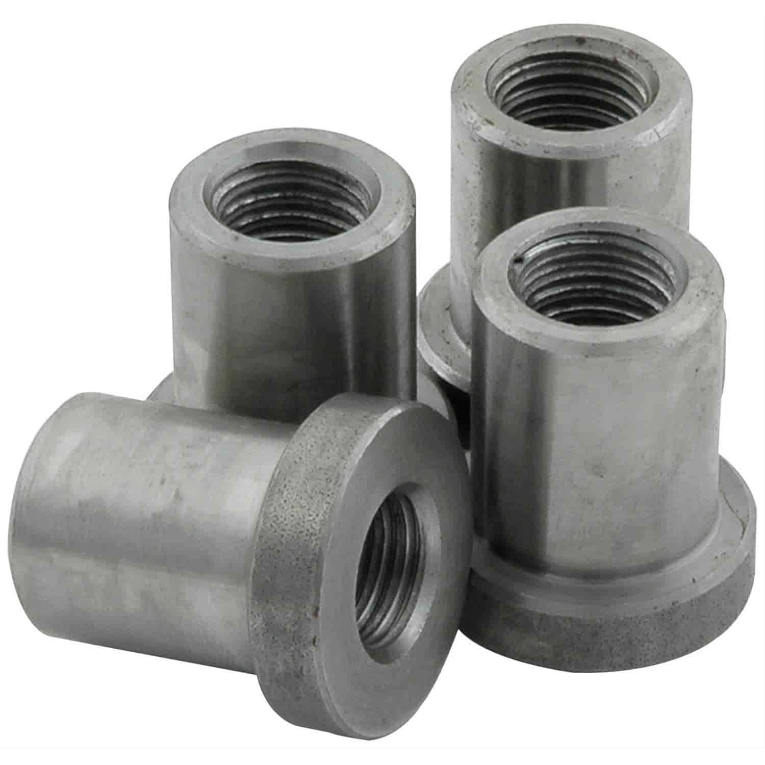 Allstar Performance Weld On Nuts 1/2-13 Long 4pk ALL18552 - Cheap Fitting