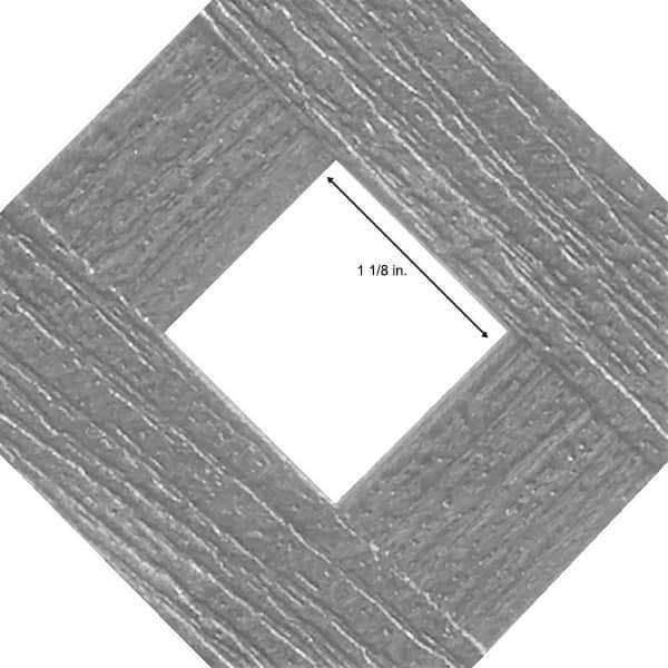 Barrette Outdoor Living 4 ft. x 8 ft Privacy Diamond Vinyl Lattice - Cheap Fitting