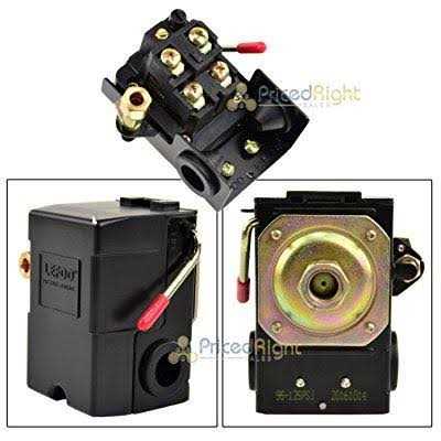 LEFOO New H/d Pressure Switch For Air Compressor 95 125 W/unloader - Cheap Fitting