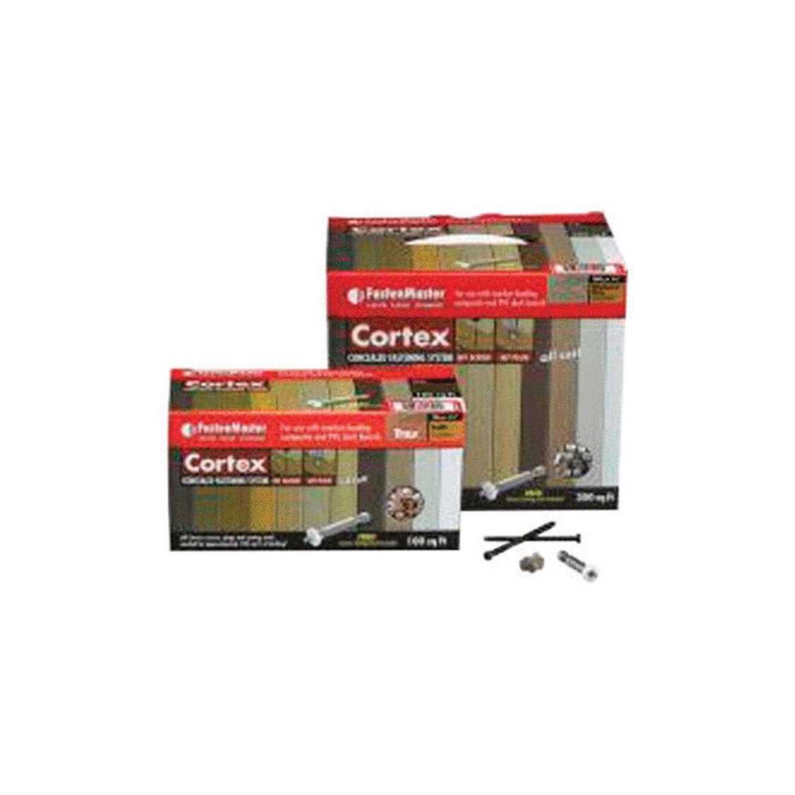 FastenMaster Cortex 2-3/4 in. L Spiced Rum Torx Ttap Star Head Deck Screws and Plugs Kit 1 Pk - Cheap Fitting