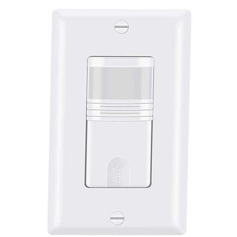 ECOELER Motion Sensor Light Switch Occupancy & Vacancy Model Motion Activated Wall Switch - Cheap Fitting