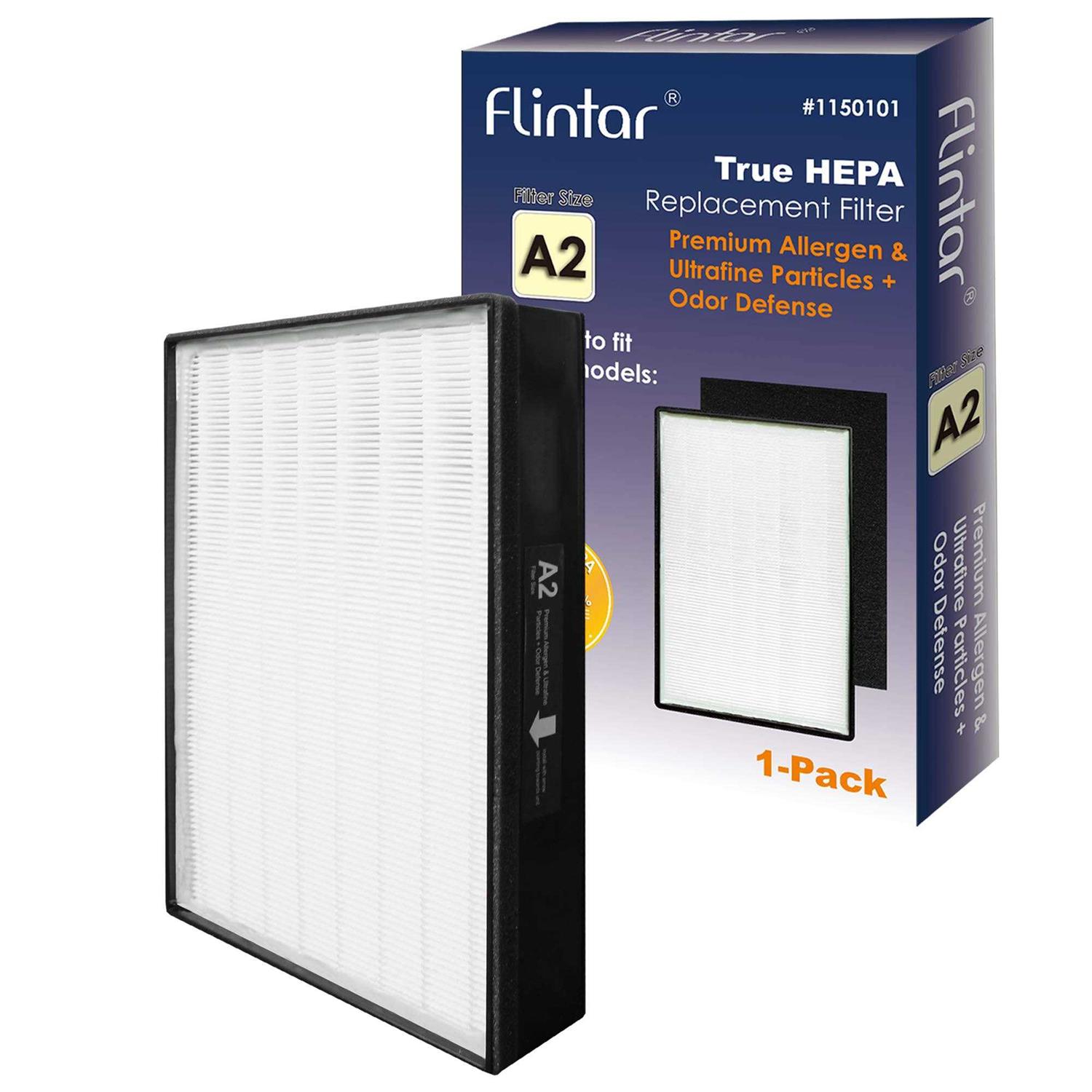 Flintar Type A2 H13 Grade True Hepa Replacement Filter Compatible with Room Air Purifier Fap-C02-A2 - Cheap Fitting