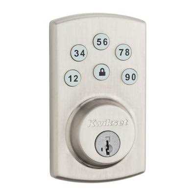 Kwikset Electronic Deadbolt - Cheap Fitting
