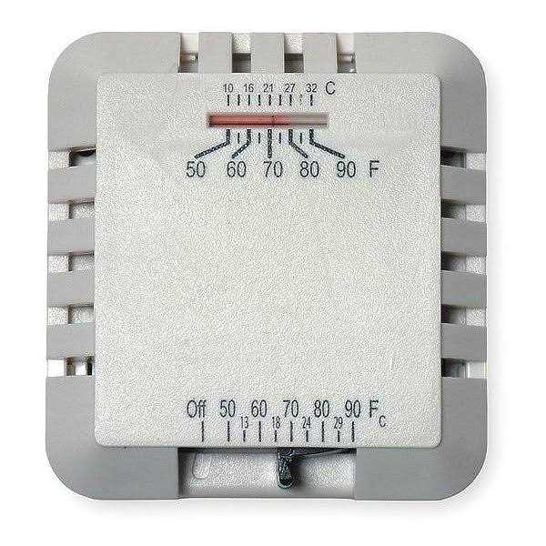 Dayton 4PU51 Low Voltage Thermostat - Cheap Fitting