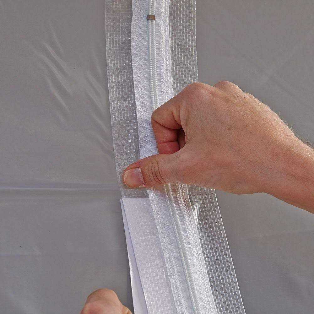 Homax Tarp Zipper Door - Cheap Fitting