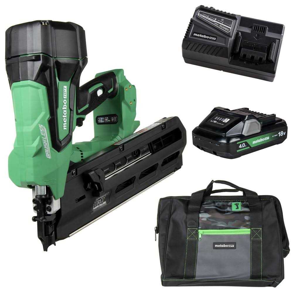 Metabo HPT 3.5-in 21-Degree Cordless Framing Nailer NR1890DRSTM - Cheap Fitting
