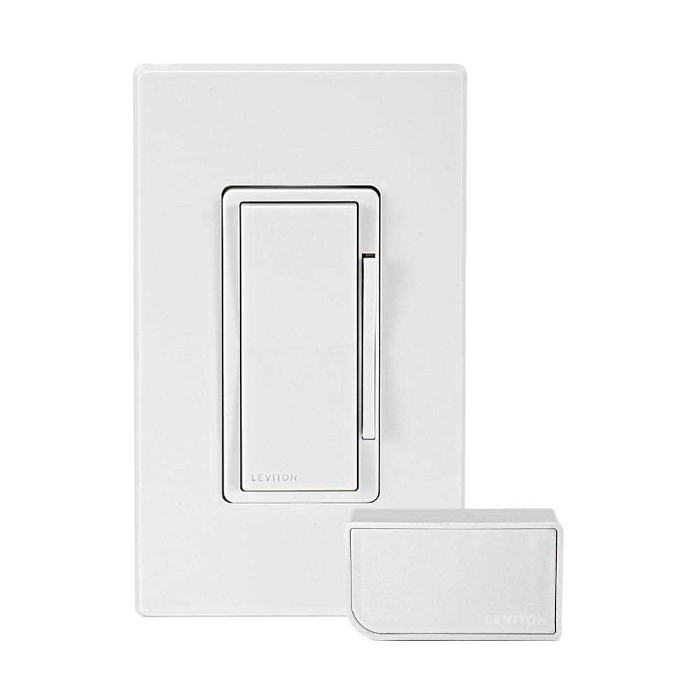 Leviton Dimmer Switch w/Remote Control & Smart Bridge Decora White WiFi Smart - Cheap Fitting