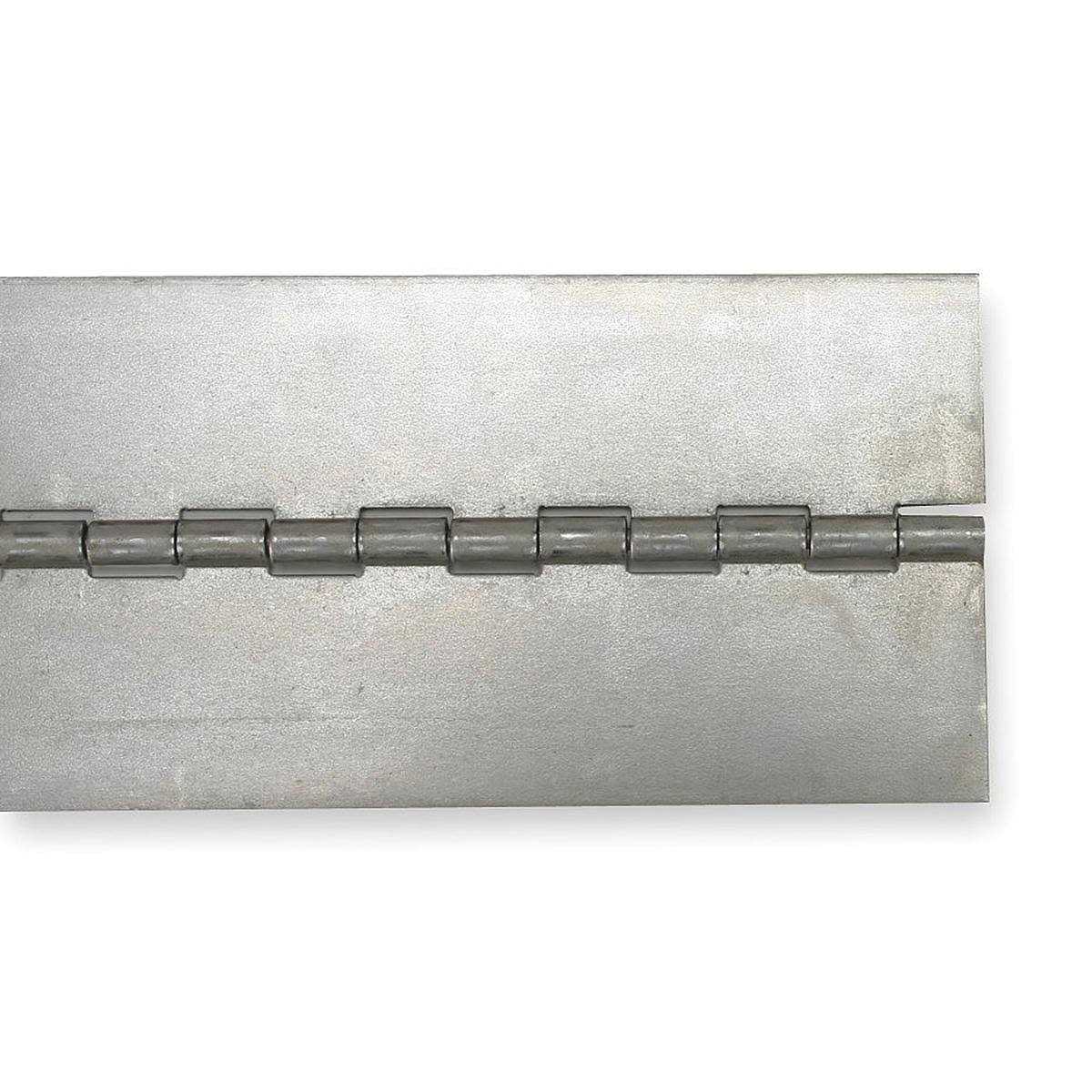 Zoro Select 1pk 1 1/2 in W x 72 in H Dull Aluminum Continuous Hinge 1JER6 - Cheap Fitting