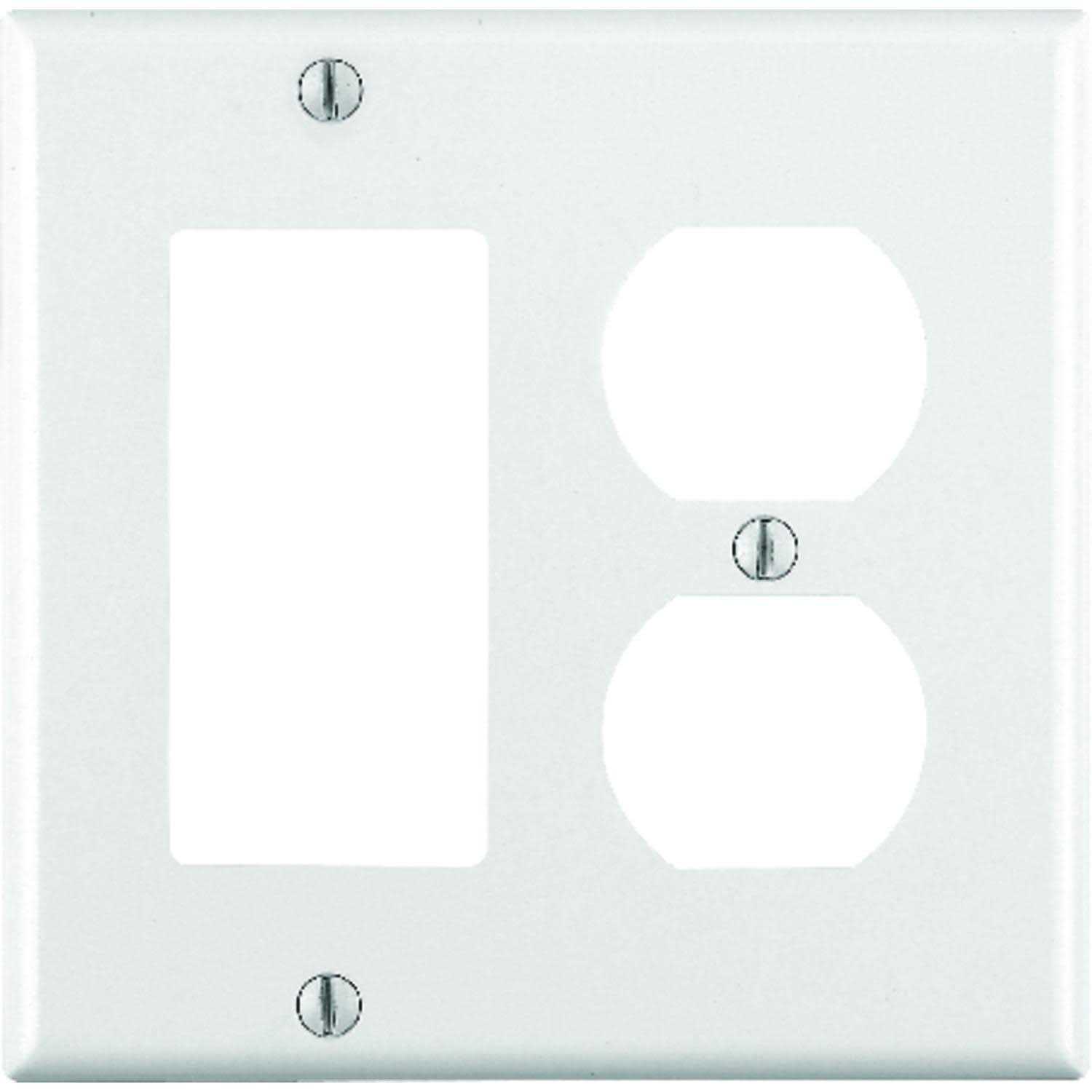 Leviton 2-Gang Combination 80455-W - Cheap Fitting
