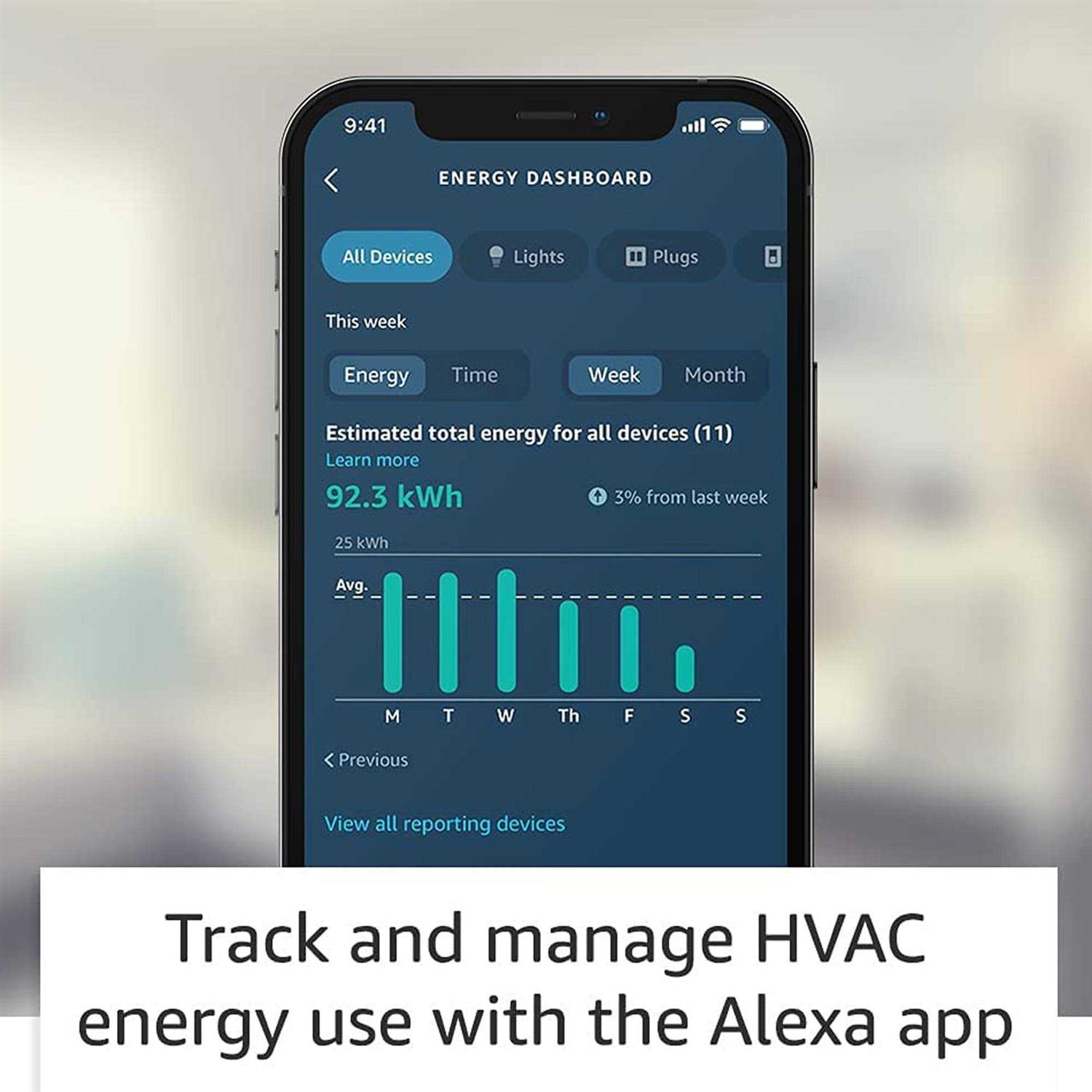 Amazon Smart Thermostat - Cheap Fitting