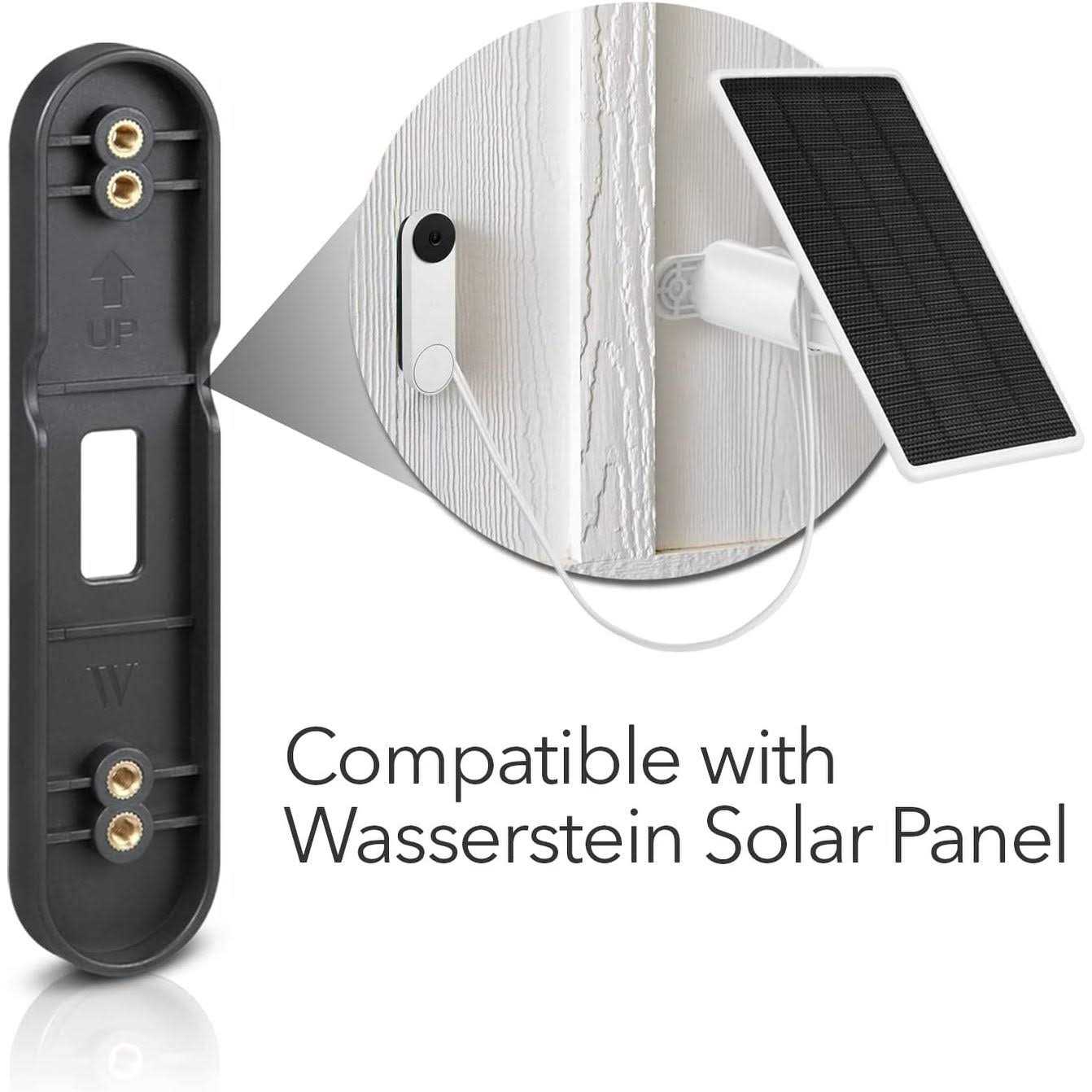 Wasserstein No-Drill Mount for Google Nest Doorbell - Cheap Fitting