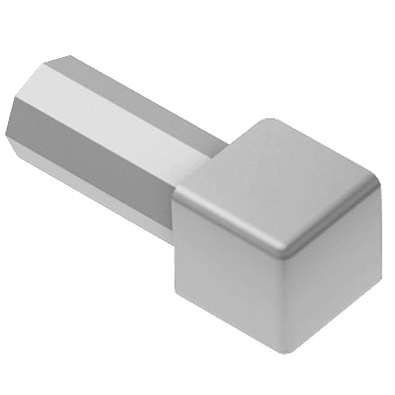 Schluter Quadec Inside/Outside Corner 90° Satin Anodized Aluminum 1/2 - Cheap Fitting