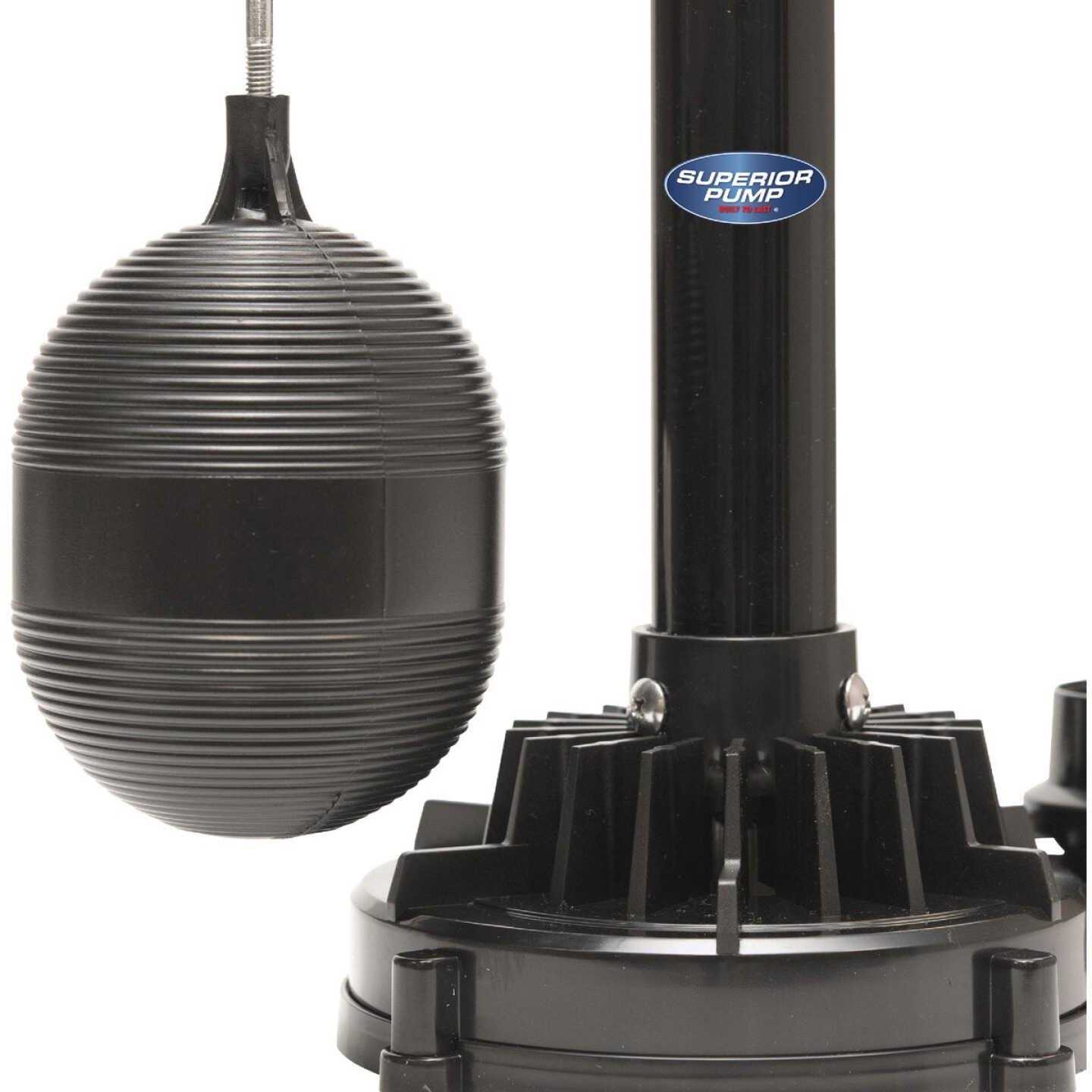 Superior Pump 1/3 HP Pedestal Sump Pump 92333 - Cheap Fitting