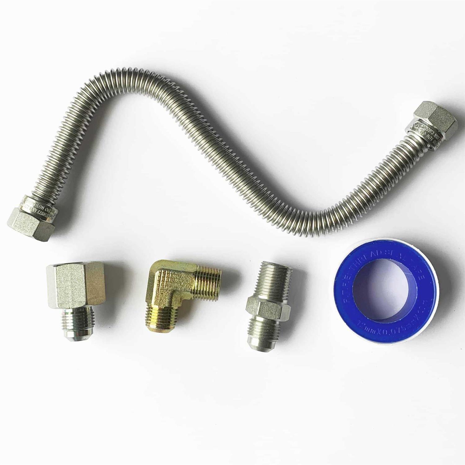 Hearthsense Universal Connection Kit For Gas Heating Appliances - Cheap Fitting