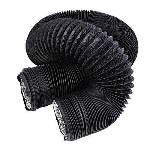 HG Power Dryer Vent Hose 16 Feet Flexible Aluminum Air Ducting - Cheap Fitting