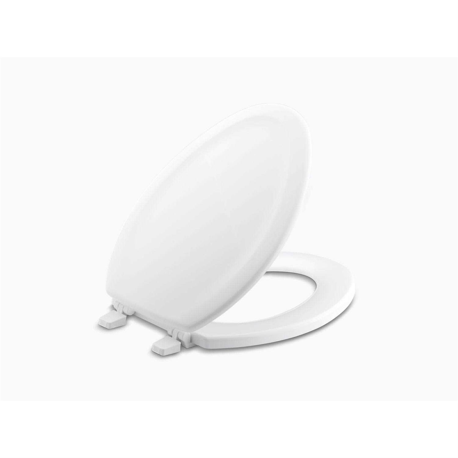 Kohler K-4647-0 Stonewood Elongated Toilet Seat - Cheap Fitting