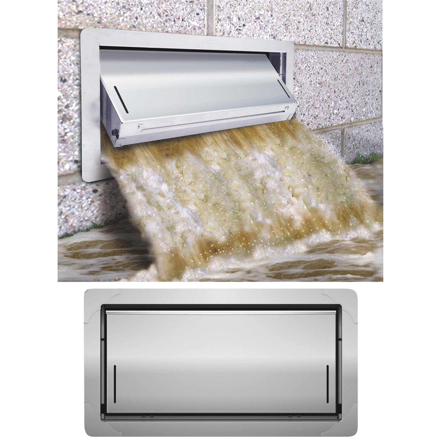 Smart Vent 16 In. x 8 In. Insulated Flood Vent - Cheap Fitting