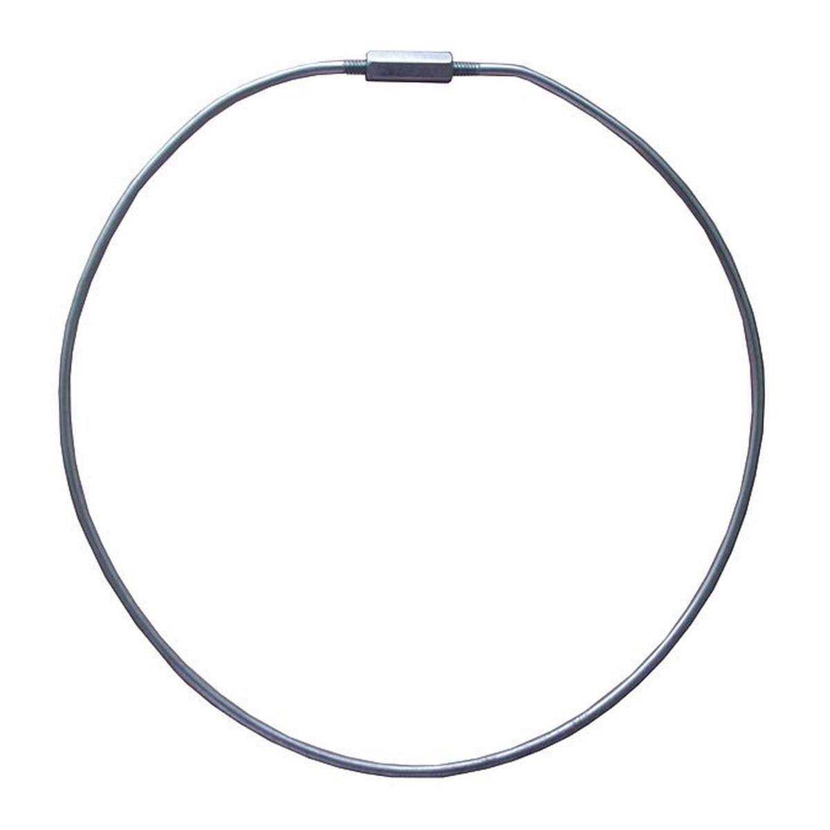 ZORO SELECT Key Ring Carbon Steel W/threaded Sleeve 25DU46 - Cheap Fitting