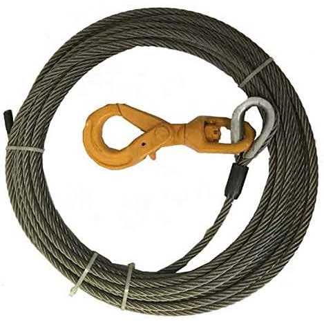 Mytee Products Winch Cable Rope Wrecker Tow Truck Rollback - Cheap Fitting