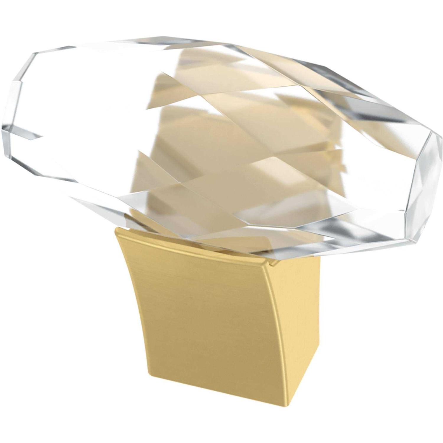 Franklin Brass Cut Glass Oval Cabinet Knob P40857K - Cheap Fitting