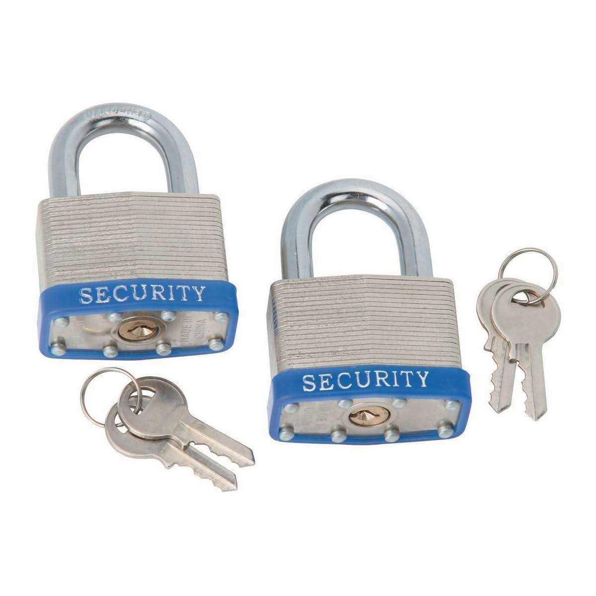 HFT 2 in. Keyed-Alike Padlocks - Cheap Fitting