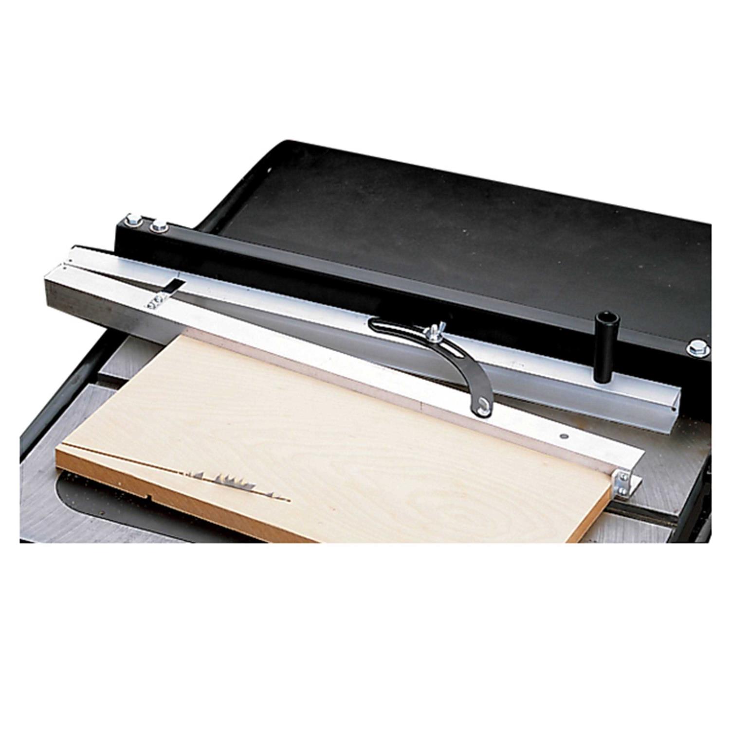 Woodriver Taper Jig Aluminum Guide Bars and Push Handle - Cheap Fitting