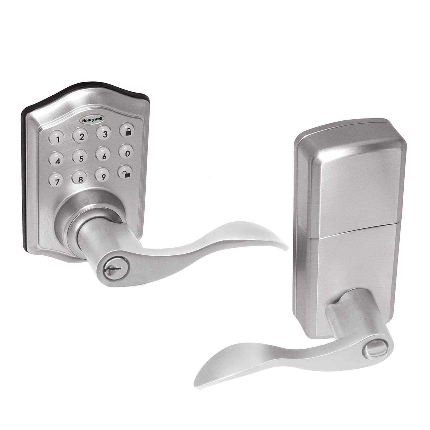 Honeywell Electronic Entry Lever Door Lock 8734301 - Cheap Fitting