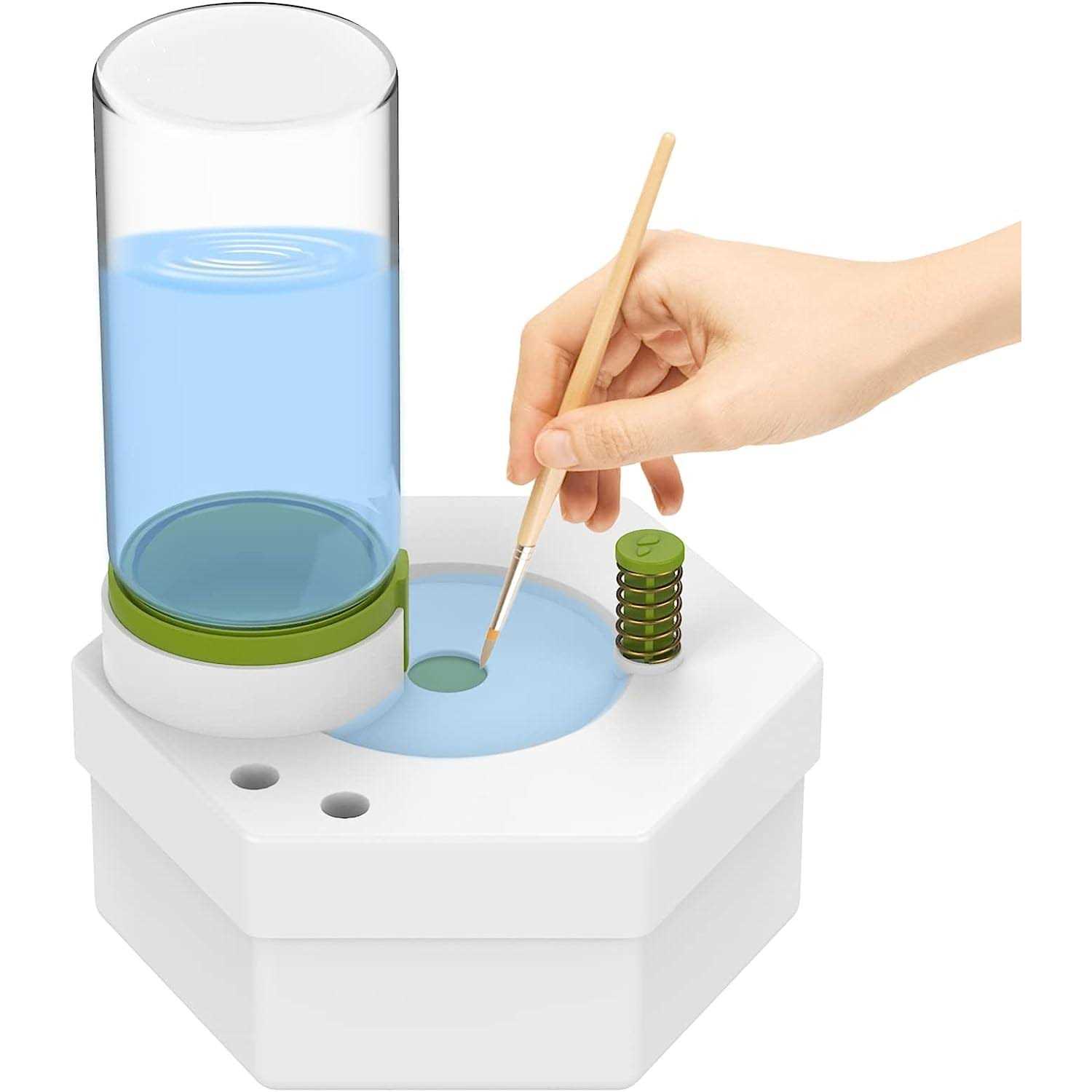 Oxlaw Paint Brush Cleaner Brush Rinser Brush Rinser Tool Running Water Cycle Paintbrush Rinser - Cheap Fitting