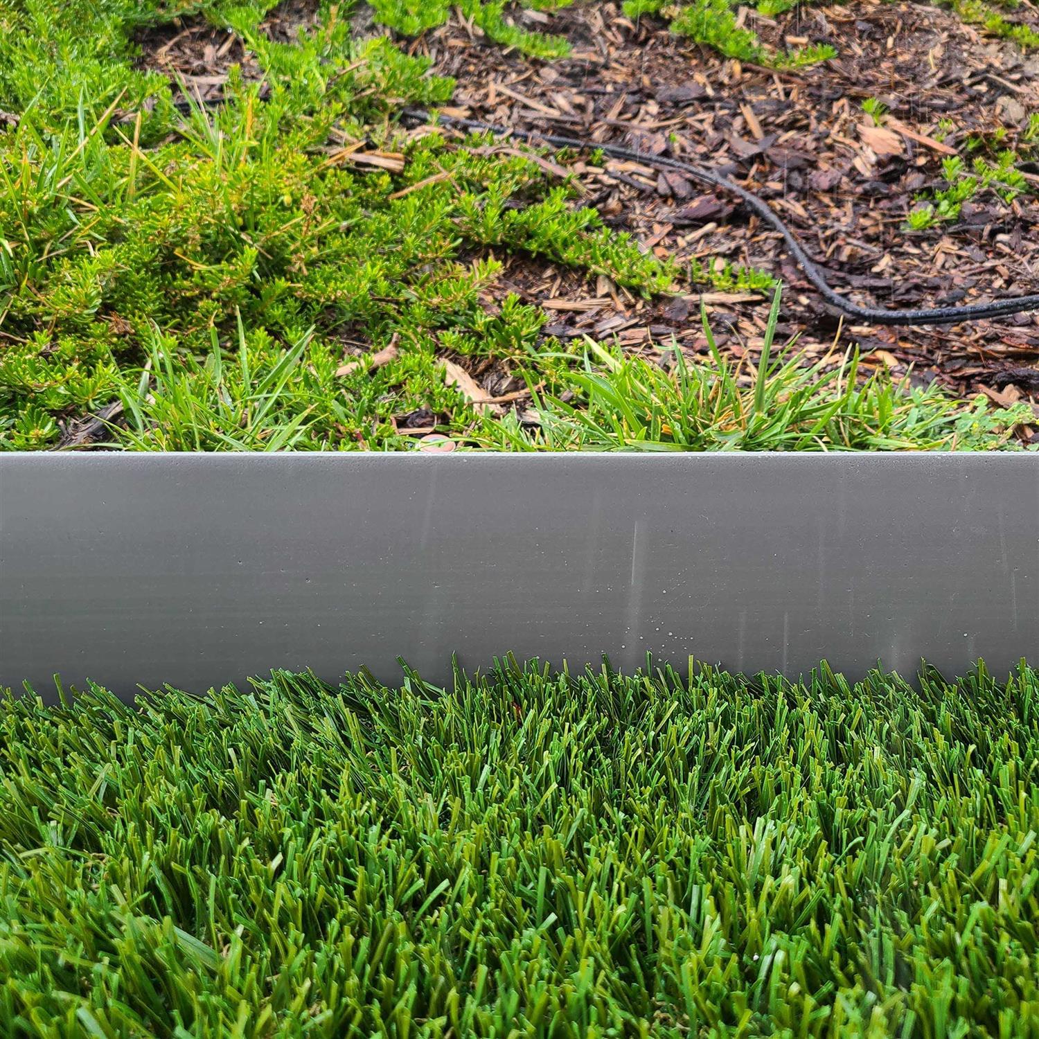 Instant Edging 20ft Premium No Dig Yard Edging Kit, for Landscaping, and Flower Gardens - Cheap Fitting