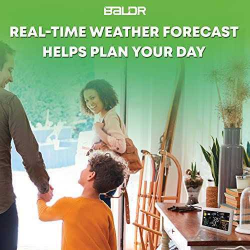 BALDR WiFi Weather Station, Smart Wireless Indoor Outdoor Thermometer with App and Online Real-time Forecast - Cheap Fitting