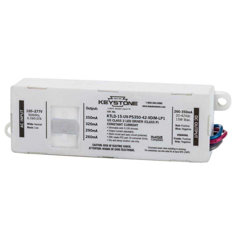 Keystone KTLD-15-UV-PS350-42-VDIM-LP1 LED Driver - Cheap Fitting