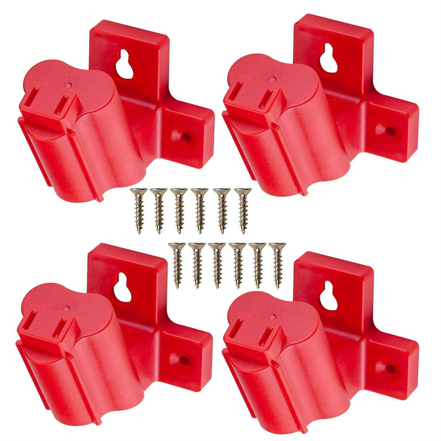 4 Packs Tool Holder Mount for Milwaukee M12 12V Drill Tool Hanger Power Tool - Cheap Fitting