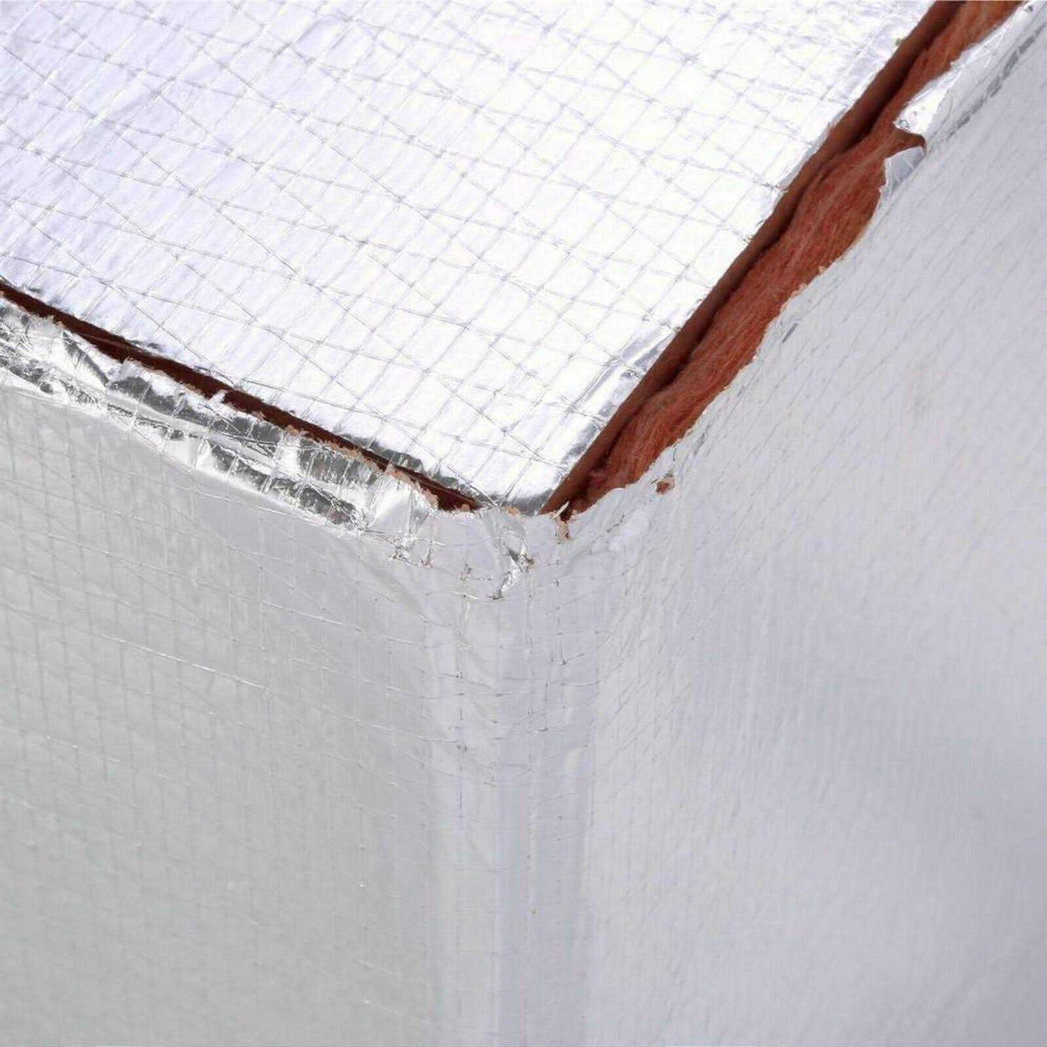 Master Flow 24 in. x 24 in. x 24 in. Duct Board Plenum Kit - Cheap Fitting