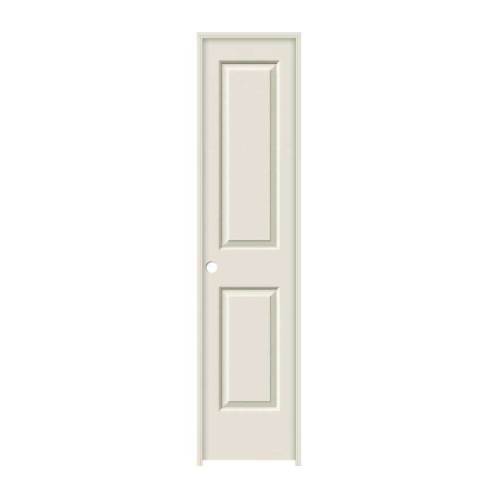 JELD-WEN 80 in. Cambridge Desert Sand Painted Smooth Solid Core Molded Composite MDF Interior Door Slab - Cheap Fitting