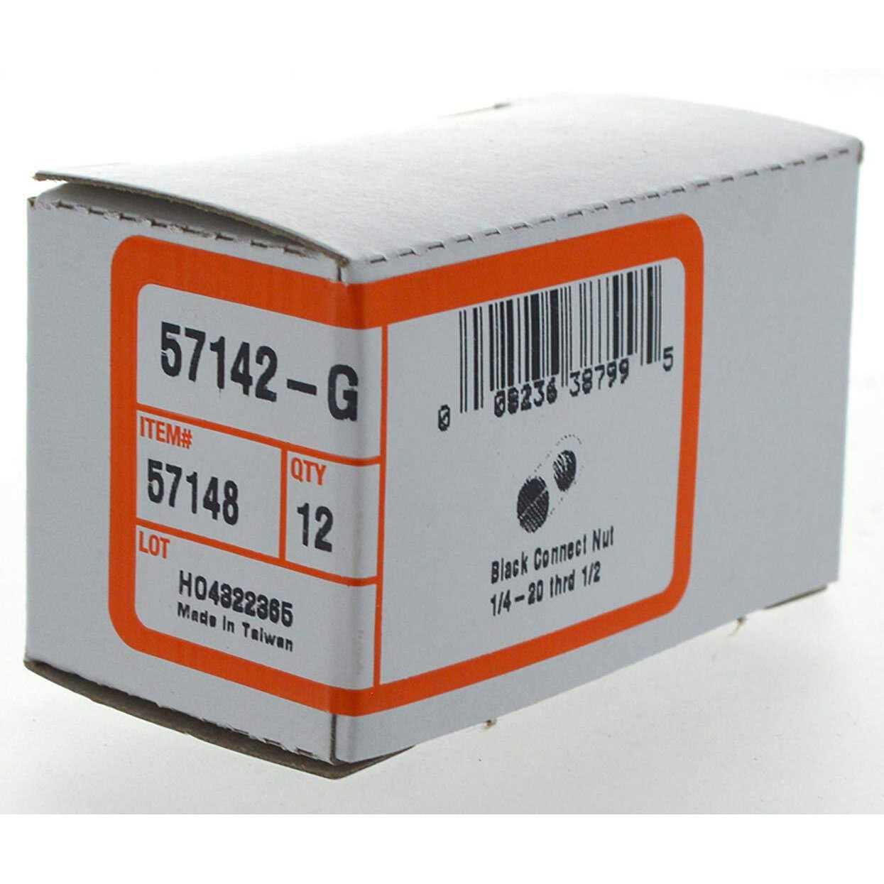 Hillman 57148 Black Oxide Joint Connector Nut - Cheap Fitting