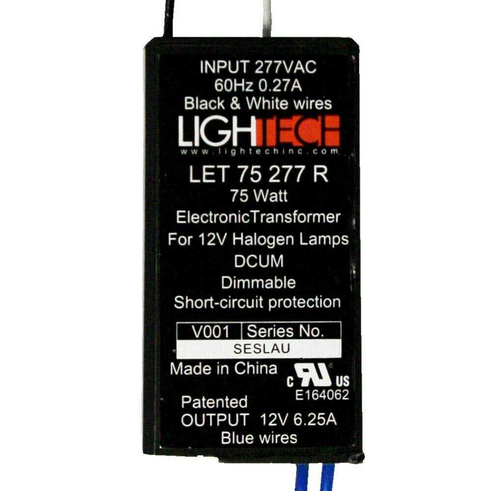 Ge Lightech Let-75w-12v-rsl Electronic Transformer - Cheap Fitting
