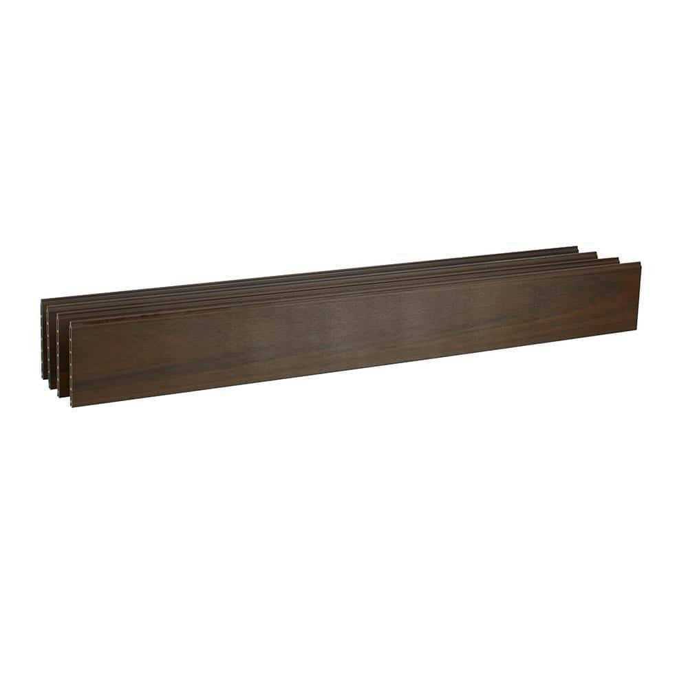 Fortress Building Products Evolver 70 in. x 8.5 in Brown Capped Composite Boards for Fence Panel - Cheap Fitting