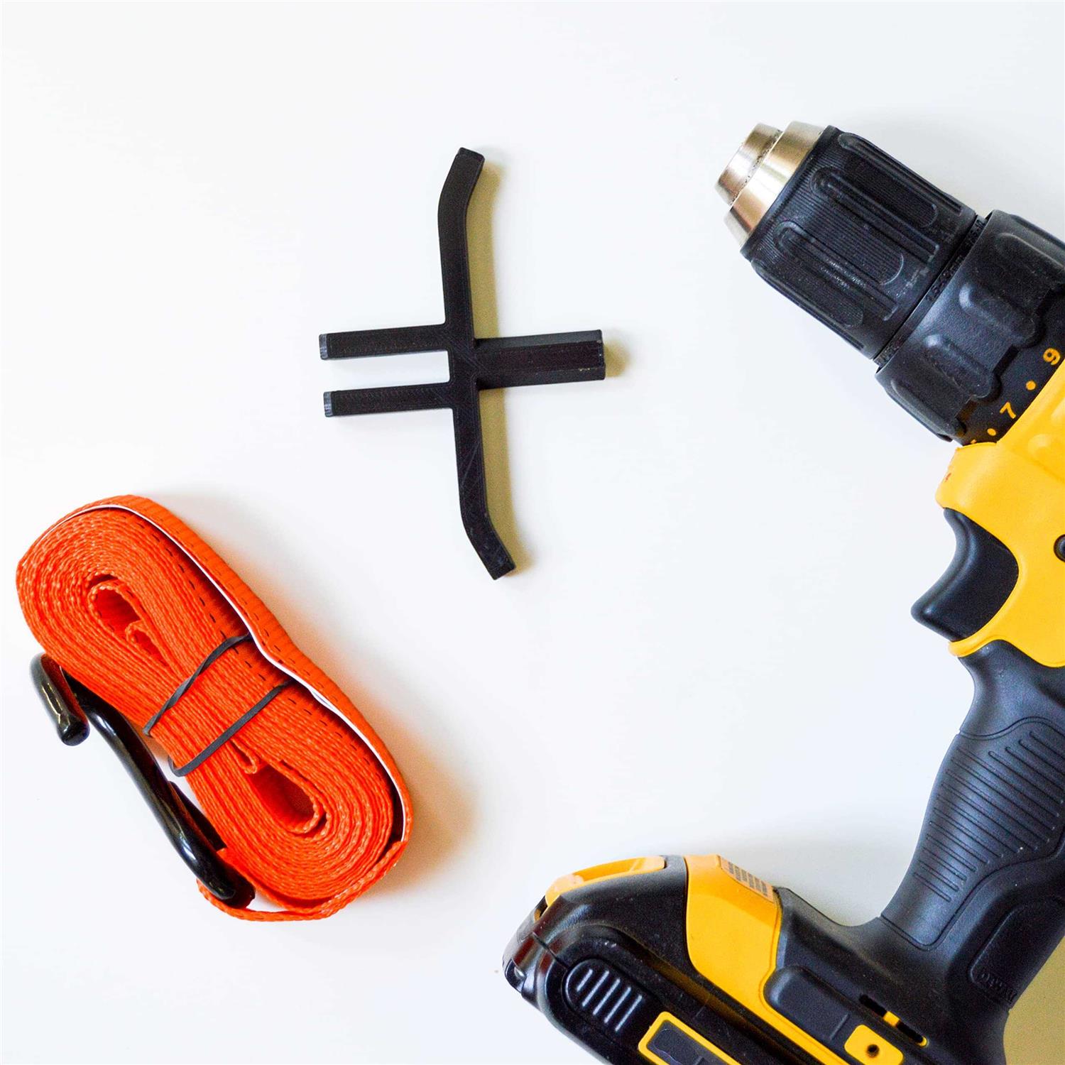 Ratchet Strap Winder Drill Attachment Drill Accessory for Strap Rolling - Cheap Fitting