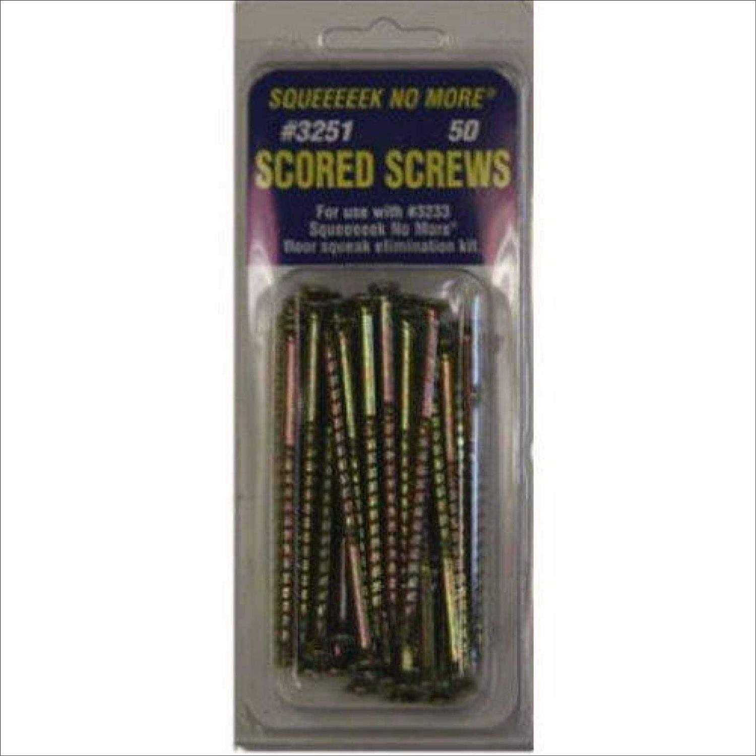 3251 Squeak Replacement Screw (50 Count), Pack of 1 Yellow O’Berry Enterprises - Cheap Fitting